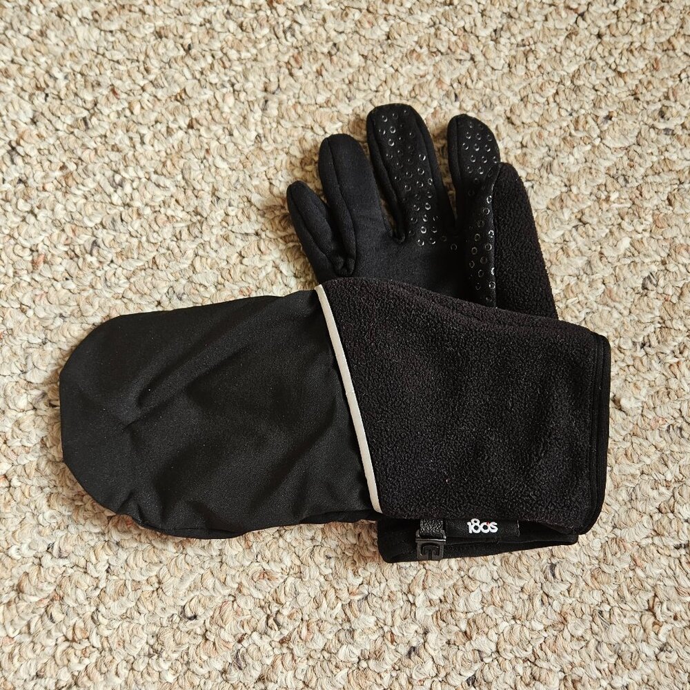 180s Unisex Convertible Running Glove/Mittens